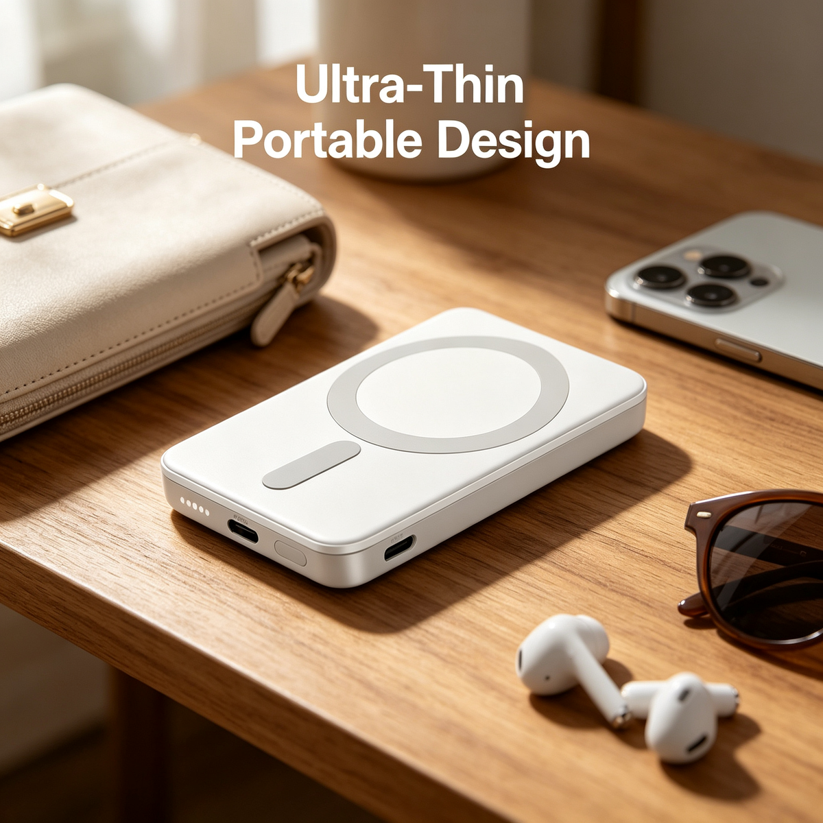 Magnetic Wireless Power Bank
